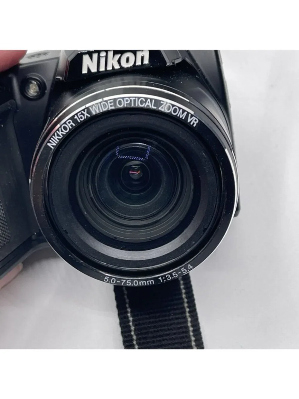 Nikon COOLPIX L100 10.0MP Digital Camera - Black Camera Bag And Strap